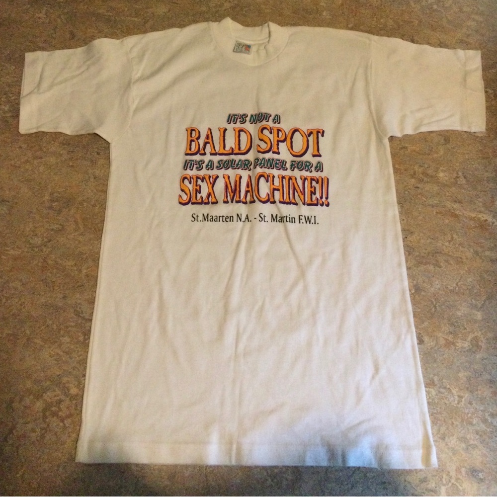White Graphic T-Shirt (med. 42)